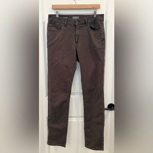 DL 1961 Nick Slim DL Ultimate Knit Pants Brown Men’s Size 32X34